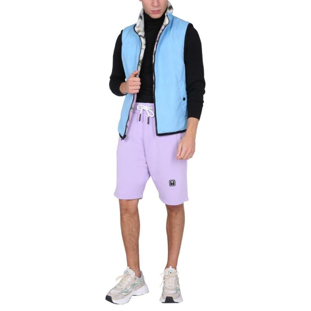 MSGM Men's Reversible Full-Zip Vest Men MULTICOLOUR Outerwear